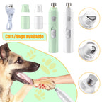 QuietGrip Low-Noise Pet Nail Grinder for Dogs & Cats