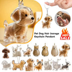 Pet Memory Keepsake Capsule Keychain