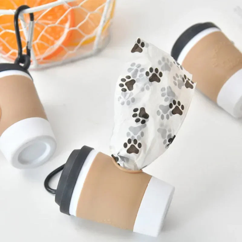 ClipCup™ Dispenser – Cute Coffee Cup Poop Bag Holder