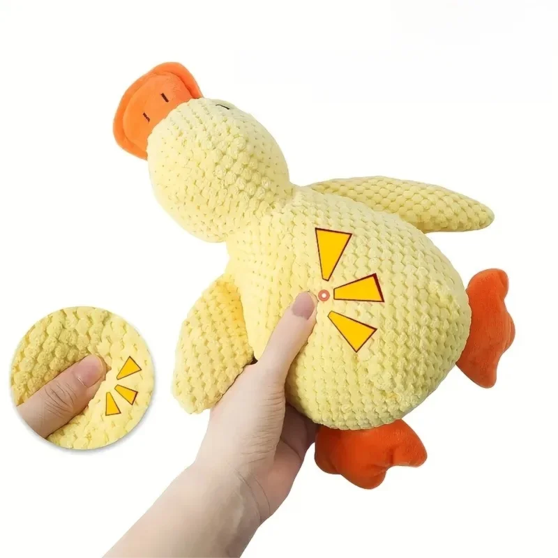 Petsy Snuggle Duck Plush Toy for Dogs