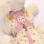 EasyFit™ Cozy Bear Harness & Leash Set for Small Dogs