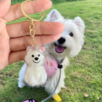 Pet Memory Keepsake Capsule Keychain