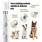 QuietGrip Low-Noise Pet Nail Grinder for Dogs & Cats